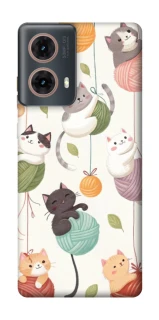 Чохол на Motorola Moto G85 Funny Kittens фото 1 з 1