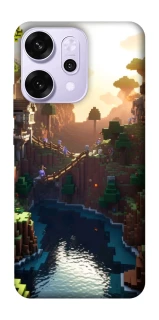 Чехол на Oppo Reno 14 Pro Minecraft sunset фото 1 из 1