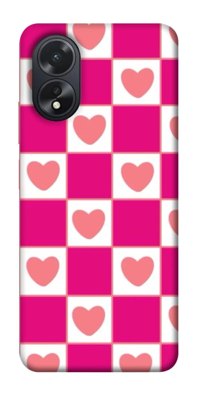 Чохол на Oppo A38 Chess heart фото 1 з 1