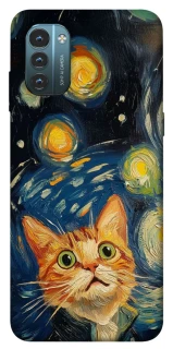Чохол на Nokia G21 paint cat фото 1 з 1