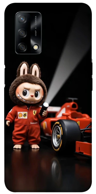 Чохол на Oppo A74 4G F-1 Labubu фото 1 з 1