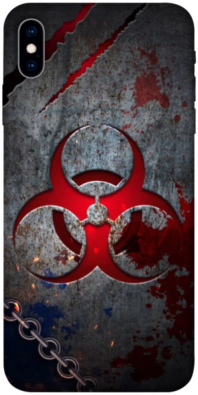 Чехол на Apple iPhone X (5.8") Радиация v3 фото 1 из 1