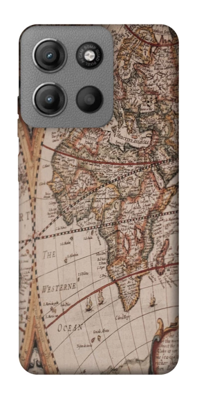 Чехол на Motorola Moto G15 Power Карта путешествий фото 1 из 1