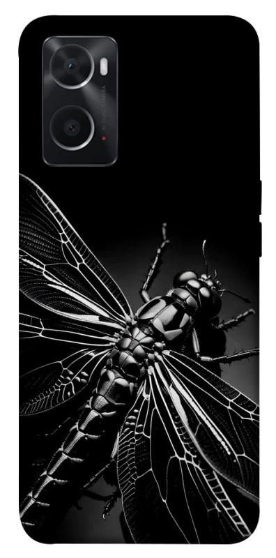 Чехол на Oppo A76 4G Black dragonfly фото 1 из 1