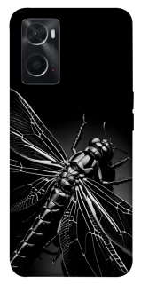 Чехол на Oppo A76 4G Black dragonfly фото 1 из 1