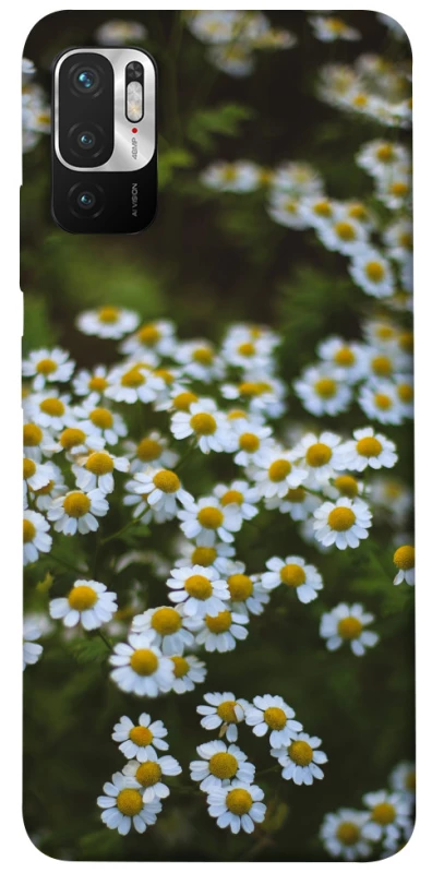Чехол на Xiaomi Redmi Note 10 5G Ромашки v13 фото 1 из 1