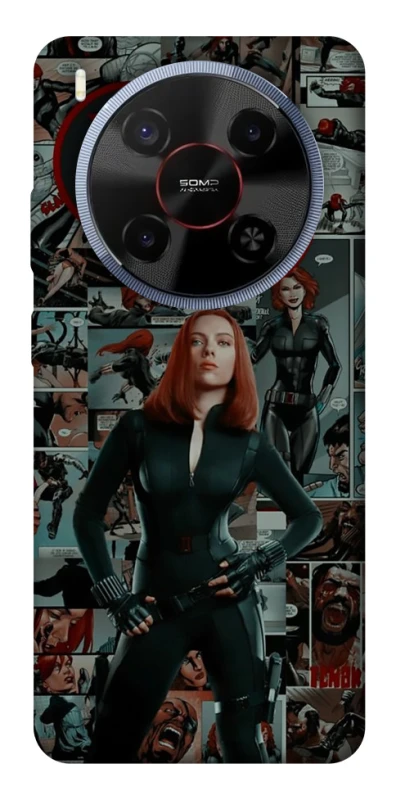 Чехол на ZTE Blade V70 Max Black Widow фото 1 из 1