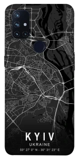 Чохол на OnePlus Nord N10 5G Kyiv map фото 1 з 1