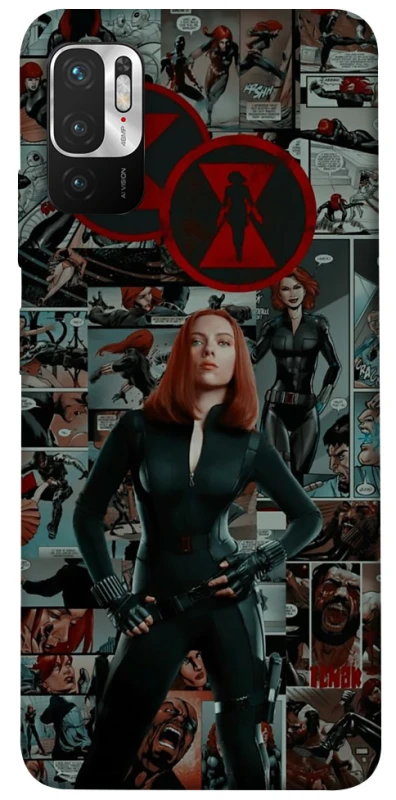 Чохол на Xiaomi Poco M3 Pro 4G / 5G Black Widow фото 1 з 1