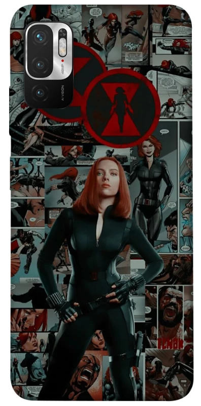 Чохол на Xiaomi Redmi Note 10 5G Black Widow фото 1 з 1