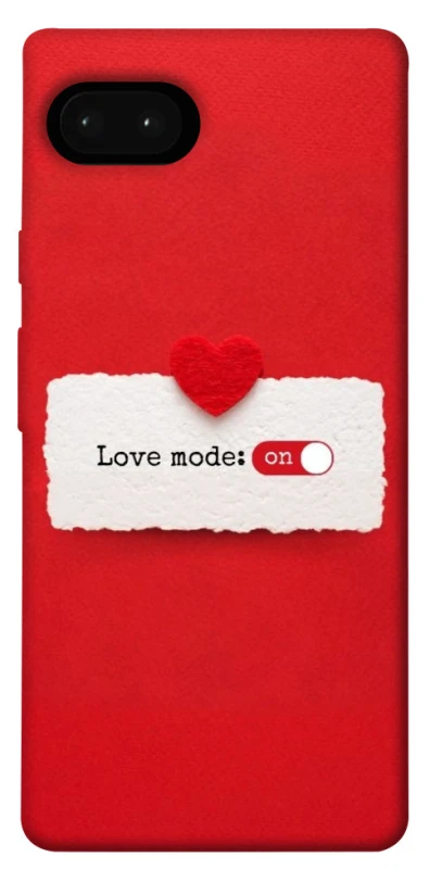 Чохол на Google Pixel 7a Love Mode ON фото 1 з 1