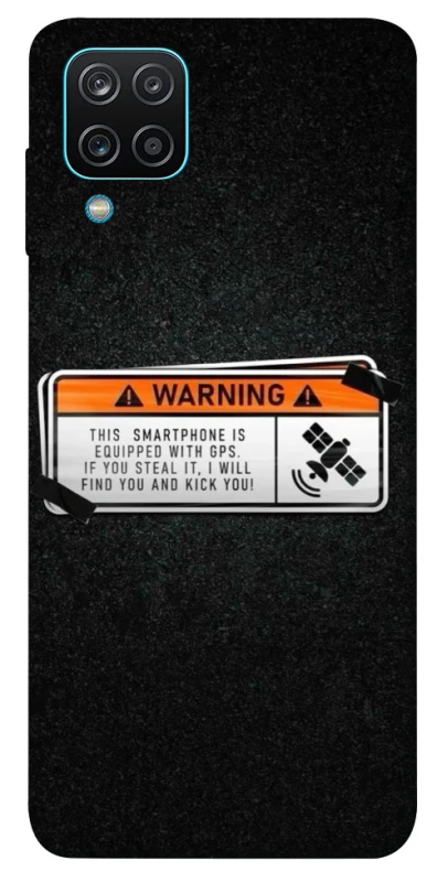 Чохол на Samsung Galaxy M12 Warning фото 1 з 1