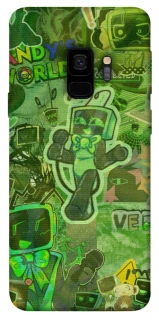 Чехол на Samsung Galaxy S9 Dandysworld tv green theme фото 1 из 1