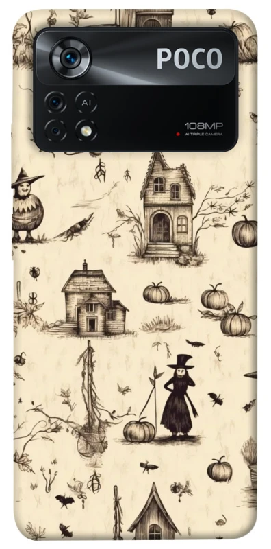 Чохол на Xiaomi Poco X4 Pro 5G Halloween aesthetic ver.1 фото 1 з 1