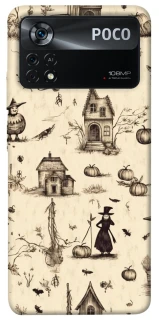 Чехол на Xiaomi Poco X4 Pro 5G Halloween aesthetic ver.1 фото 1 из 1
