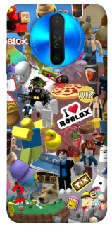 Чехол на Xiaomi Poco X2 Roblox collage ver.5 фото 1 из 1