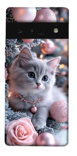 Чохол на Google Pixel 6 Pro Christmas Kitty фото 1 з 1