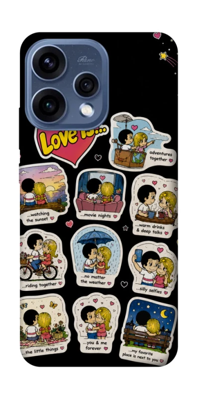 Чехол на Oppo Reno 15 Love is ver.4 фото 2 из 2