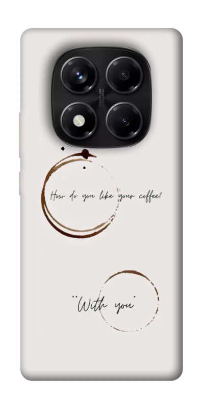 Чохол на Xiaomi Redmi Note 14 Pro 5G Coffee with you фото 1 з 1