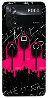 Чохол на Xiaomi Poco X4 Pro 5G squid game v4 фото 1 з 1