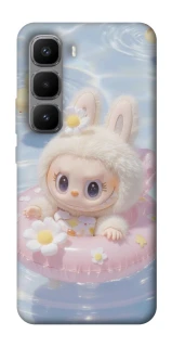Чохол на Infinix Hot 60 Pro+ Labubu swimming фото 1 з 1