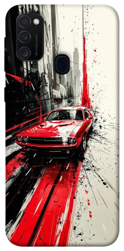 Чехол на Samsung Galaxy M21 Painted Mustang фото 1 из 1