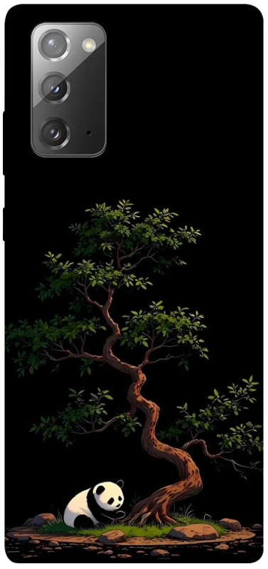 Чохол на Samsung Galaxy Note 20 Panda and tree фото 1 з 1