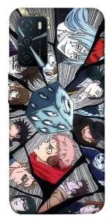 Чехол на Oppo A16s / A16 jujutsu kaisen v4 фото 1 из 1