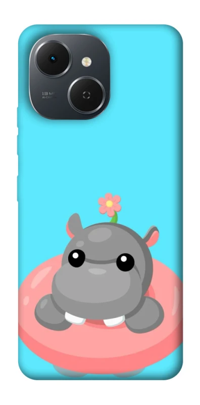 Чехол на TECNO Spark 40C Adopt Me Hippo Floatie фото 1 из 1