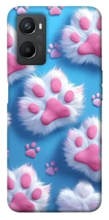 Чехол на Oppo A96 Cat paw фото 1 из 1