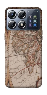 Чехол на Xiaomi POCO X8 Pro Карта путешествий фото 1 из 1