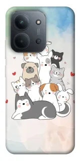Чохол на Xiaomi Redmi 15C (Global) Funny Pets ver.2 фото 1 з 1