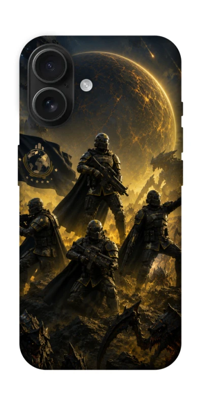 Чохол на Apple iPhone 16 HELLDIVERS ver.2 фото 1 з 1