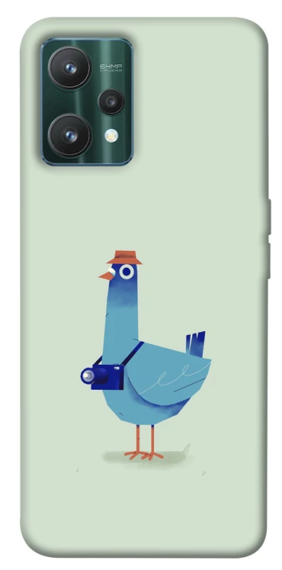 Чехол на Realme 9 Pro Голуб-детектив фото 1 из 1