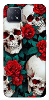 Чохол на Oppo A73 skull and rose фото 1 з 1