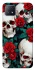 Чохол на Oppo A73 skull and rose фото 1 з 1