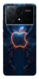 Чехол на Xiaomi Poco X6 Apple logo ver.1 фото 1 из 1