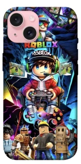 Чехол на Apple iPhone 15 (6.1") Roblox collage ver.4 фото 1 из 1