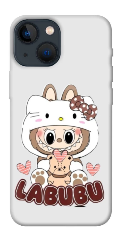 Чохол на Apple iPhone 13 mini (5.4") Hello Kitty Labubu фото 1 з 1