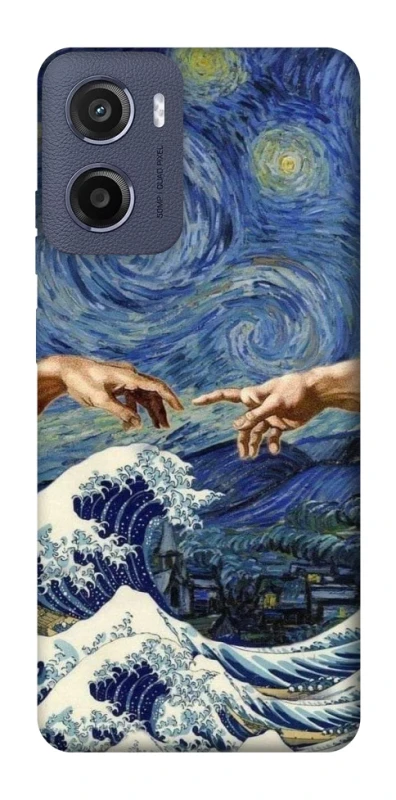 Чохол на Motorola Moto E15 Art collage ver.7 фото 1 з 1