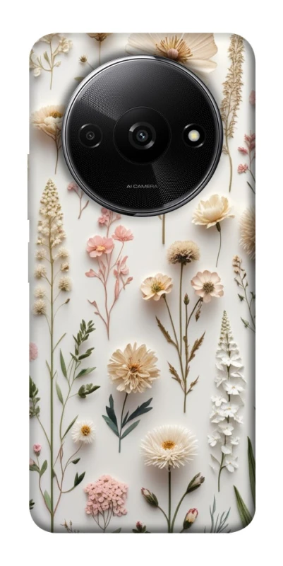 Чохол на Xiaomi Redmi A3 Floral design ver.1 фото 1 з 1