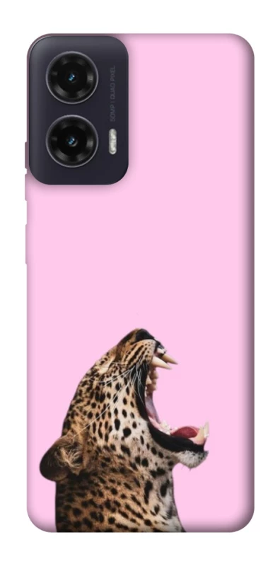 Чохол на Motorola Moto G35 Leopard Meow фото 1 з 1