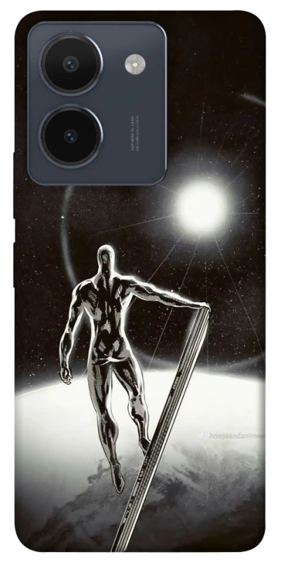 Чохол на Vivo Y36 Срібний серфер фото 1 з 1