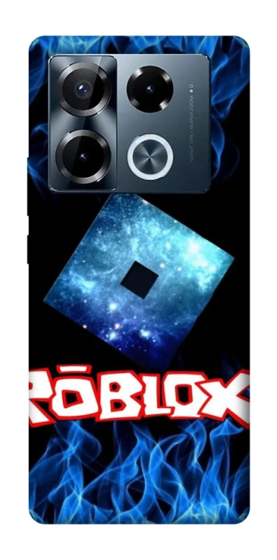Чохол на Infinix Note 40 Pro 4G Roblox Galaxy Flame Logo фото 1 з 1