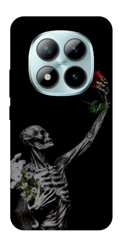 Чехол на Xiaomi Redmi Note 15 Pro+ 5G Skeleton vs Rose фото 1 из 1