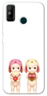 Чехол на TECNO Spark 6 Go Puppy Love Duo фото 1 из 1