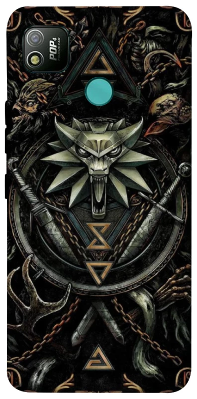 Чехол на TECNO POP 4 Ведьмак фото 1 из 1