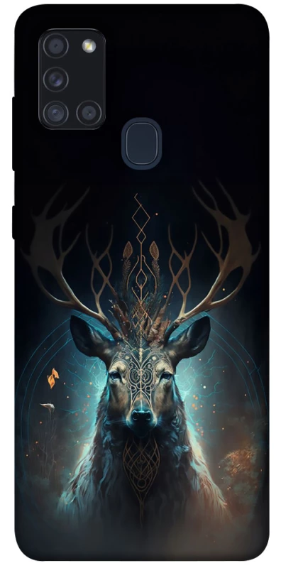Чехол на Samsung Galaxy A21s Скандинавский олень v2 фото 1 из 1