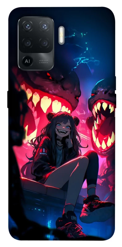 Чехол на Oppo Reno 5 Lite Anime girl фото 1 из 1