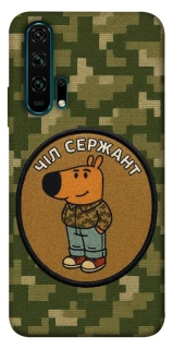 Чехол на Huawei Honor 20 Pro Чил сержант фото 1 из 1